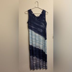 Cable & Gauge Tyedye Long Dress